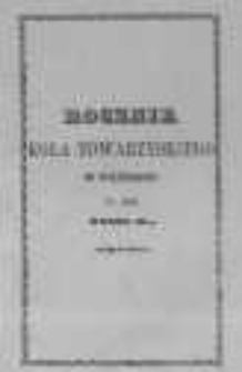 Rocznik Koła Towarzyskiego w Poznaniu na rok 1864