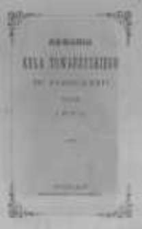 Rocznik Koła Towarzyskiego w Poznaniu na rok 1873