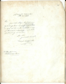 Listy do Huntsman Thomas et Co