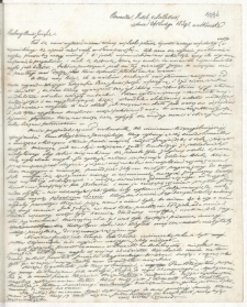 Listy od Walig&oacute;rskiego Aleksandra J&oacute;zefa