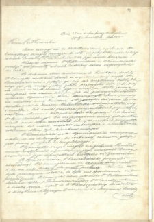 List do Janowicza Alojzego