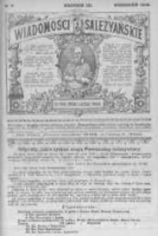 Wiadomości Salezyańskie. 1899 R.3 nr9