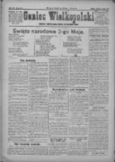 Goniec Wielkopolski: najstarsze i najtańsze pismo codzienne dla wszystkich stanów 1921.05.02 R.44 Nr83