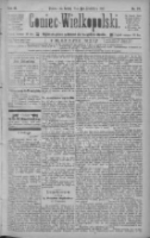 Goniec Wielkopolski: najtańsze pismo codzienne dla wszystkich stan&oacute;w 1885.04.01 R.9 Nr74