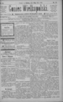 Goniec Wielkopolski: najtańsze pismo codzienne dla wszystkich stan&oacute;w 1885.05.30 R.9 Nr121