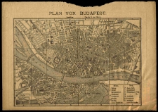 Plan von Budapest