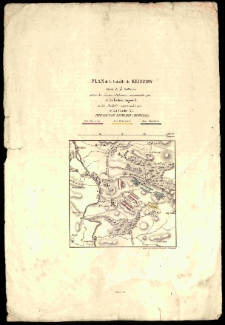Plan de la bataille de Kliszow livree le 19 juillet 1702 entre les Saxono-Polonais [...] et les Suedois [...] dressee par Leonard Chodźko. Gravee sur acier par Alexandre Zakrzewski