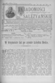 Wiadomości Salezyańskie. 1901 R.5 nr2