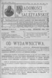 Wiadomości Salezyańskie. 1901 R.5 nr4-5