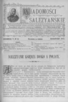 Wiadomości Salezyańskie. 1901 R.5 nr8