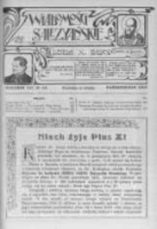 Wiadomości Salezyańskie. 1903 R.7 nr10