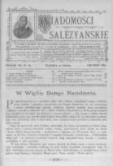 Wiadomości Salezyańskie. 1903 R.7 nr12