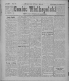 Goniec Wielkopolski: najstarsze i najtańsze pismo codzienne dla wszystkich stanów 1921.10.27 R.44 Nr229