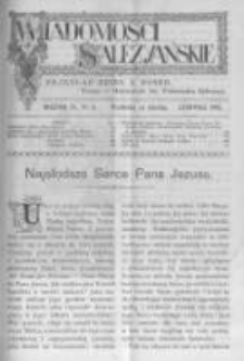 Wiadomości Salezyańskie. 1905 R.9 nr6
