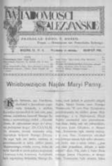 Wiadomości Salezyańskie. 1905 R.9 nr8