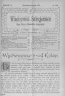 Wiadomości Salezjańskie. 1907 R.11 nr9-10