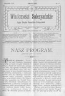 Wiadomości Salezjańskie. 1910 R.14 nr8