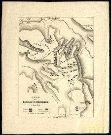 Plan de la bataille d'Inkermann 5 nov. 1854