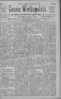 Goniec Wielkopolski: najtańsze pismo codzienne dla wszystkich stan&oacute;w 1885.07.17 R.9 Nr160