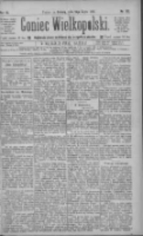 Goniec Wielkopolski: najtańsze pismo codzienne dla wszystkich stan&oacute;w 1885.07.18 R.9 Nr161