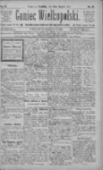 Goniec Wielkopolski: najtańsze pismo codzienne dla wszystkich stan&oacute;w 1885.08.23 R.9 Nr191