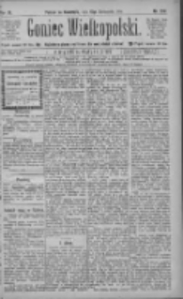 Goniec Wielkopolski: najtańsze pismo codzienne dla wszystkich stan&oacute;w 1885.11.12 R.9 Nr259