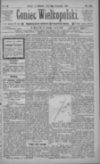 Goniec Wielkopolski: najtańsze pismo codzienne dla wszystkich stan&oacute;w 1885.11.17 R.9 Nr263
