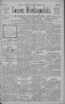 Goniec Wielkopolski: najtańsze pismo codzienne dla wszystkich stan&oacute;w 1885.11.28 R.9 Nr273