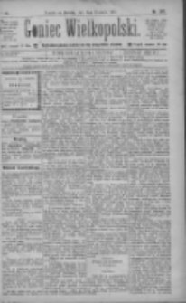 Goniec Wielkopolski: najtańsze pismo codzienne dla wszystkich stan&oacute;w 1885.12.05 R.9 Nr279