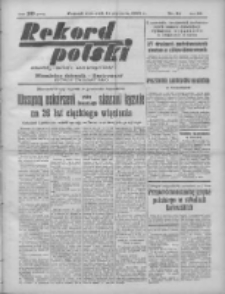 Rekord Polski: dawniej Goniec Wielkopolski: niezależny dziennik ilustrowany 1932.01.14 R.56 Nr14