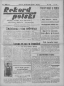 Rekord Polski: dawniej Goniec Wielkopolski: niezależny dziennik ilustrowany 1932.01.23 R.56 Nr23