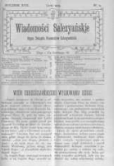 Wiadomości Salezyańskie. 1913 R.17 nr2