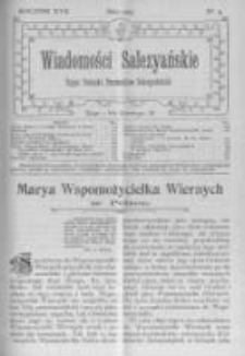 Wiadomości Salezyańskie. 1913 R.17 nr5