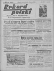 Rekord Polski: dawniej Goniec Wielkopolski: niezależny dziennik ilustrowany 1932.02.18 R.56 Nr45