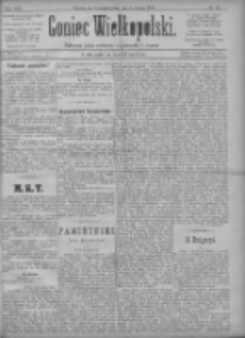 Goniec Wielkopolski: najtańsze pismo codzienne dla wszystkich stan&oacute;w 1895.04.04 R.19 Nr78+dodatki
