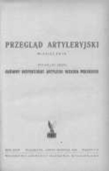Przegląd Artyleryjski: miesięcznik wydawany przez Gł&oacute;wny Inspektorat Artylerii Wojska Polskiego 1946 lipiec/sierpień R.24 Z.7/8