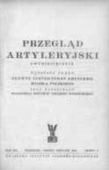 Przegląd Artyleryjski: dwumiesięcznik wydawany przez Główny Inspektorat Artylerii Wojska Polskiego przy współpracy Wojskowego Instytutu Naukowo-Wydawniczego 1947 marzec/kwiecień R.25 Z.2