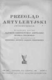Przegląd Artyleryjski: dwumiesięcznik wydawany przez Gł&oacute;wny Inspektorat Artylerii Wojska Polskiego przy wsp&oacute;łpracy Wojskowego Instytutu Naukowo-Wydawniczego 1948 maj/czerwiec R.26 Z.3