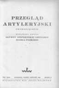 Przegląd Artyleryjski: dwumiesięcznik wydawany przez Gł&oacute;wny Inspektorat Artylerii Wojska Polskiego 1949 marzec/kwiecień R.27 Z.2
