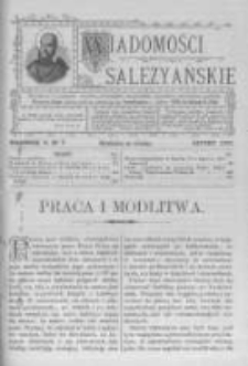 Wiadomości Salezyańskie. 1901 R.5 nr7