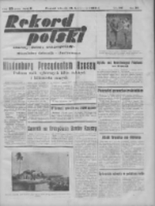 Rekord Polski: dawniej Goniec Wielkopolski: niezależny dziennik ilustrowany 1932.04.12 R.56 Nr90