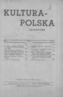 Kultura Polska: tygodnik poświęcony zagadnieniom kulturalno-artystycznym i oświatowo-szkolnym 1939(1943).02.22 R.1 Nr6