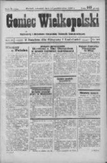 Goniec Wielkopolski: najstarszy i najtańszy niezależny dziennik demokratyczny 1932.10.13 R.56 Nr116
