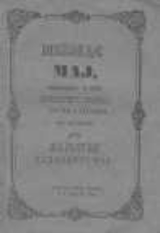 Miesiąc maj, zamykający w sobie modlitwy, pieśni, uwagi i litaniją dla używania przy majowem nabożeństwie