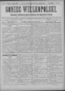 Goniec Wielkopolski: najtańsze pismo codzienne dla wszystkich stanów 1900.08.05 R.24 Nr177