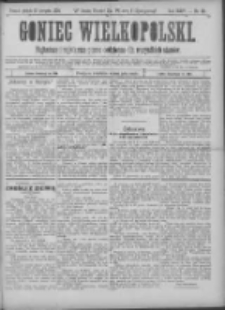 Goniec Wielkopolski: najtańsze pismo codzienne dla wszystkich stan&oacute;w 1900.08.10 R.24 Nr181