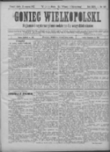 Goniec Wielkopolski: najtańsze pismo codzienne dla wszystkich stan&oacute;w 1900.08.18 R.24 Nr187
