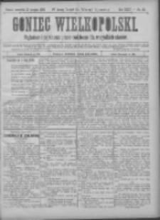 Goniec Wielkopolski: najtańsze pismo codzienne dla wszystkich stan&oacute;w 1900.08.23 R.24 Nr191