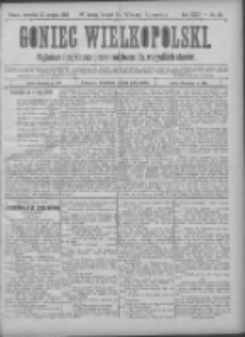 Goniec Wielkopolski: najtańsze pismo codzienne dla wszystkich stanów 1900.08.23 R.24 Nr191