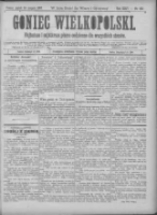 Goniec Wielkopolski: najtańsze pismo codzienne dla wszystkich stanów 1900.08.24 R.24 Nr192